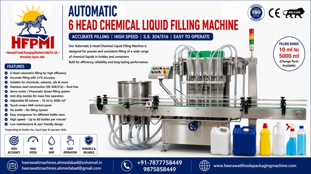 Chemical Bottle Filling, Capping & Sealing Machines product image from the local source listing