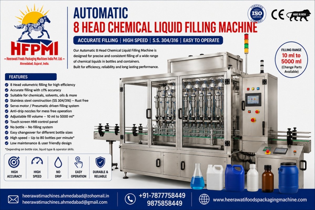 Automatic & Semi-Automatic Chemical Filling Machines product image from the local source listing