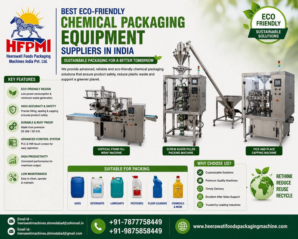 Best eco‑friendly Chemical Packaging Equipment Suppliers in India product image from the local source listing