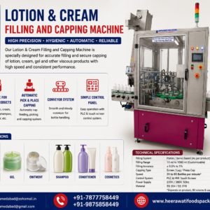 Semi-Automatic Filler & Capper for Oil Juice & Cosmetic Bottles product image from the source listing