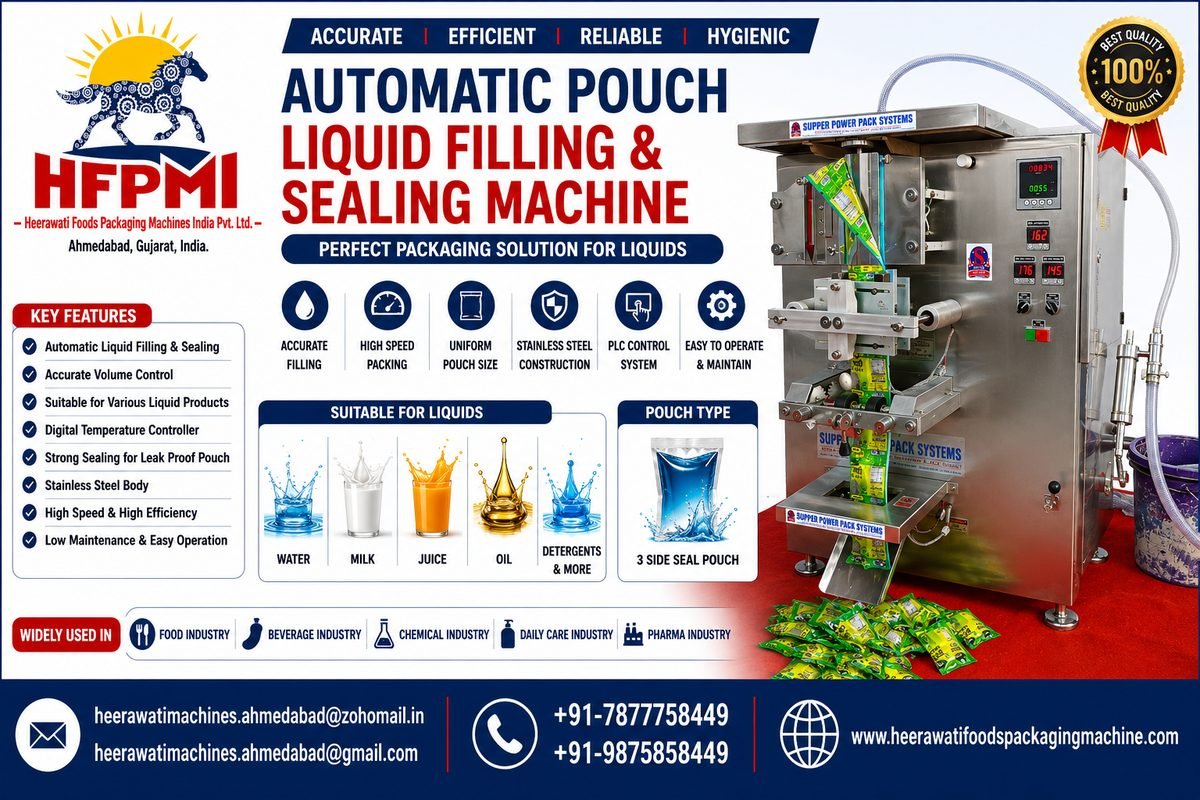 Automatic Pouch Liquid Filling & Sealing Machine product image from the source listing