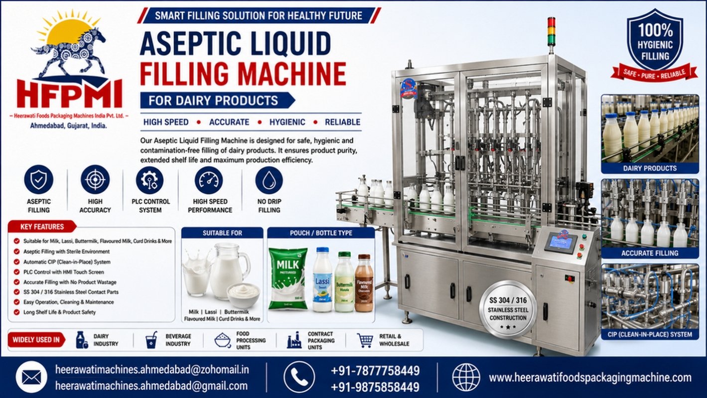 Aseptic Liquid Filling Machine for Dairy Products product image from the local source listing