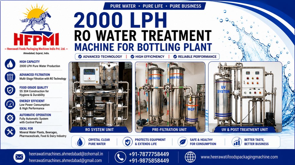 2000LPH RO Water Treatment Machine for Bottling Plant product image from the local source listing