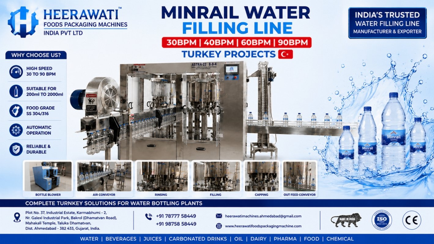 Automatic Mineral Water PET Bottle Rotary Filling Machine Price in India product image from the local source listing