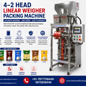 4–2 Head Linear Weigher Packing Machine