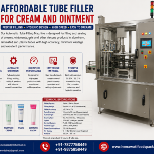 Affordable Tube Filler for Cream and Ointment