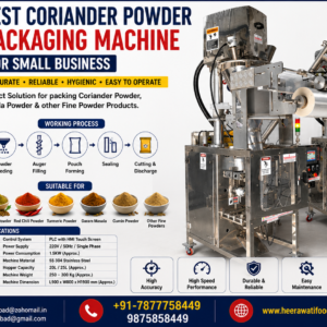 Best Coriander Powder Packaging Machine for Small Business