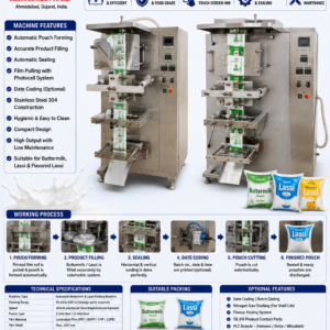 Butter Milk Packing Machine in Ahmedabad India