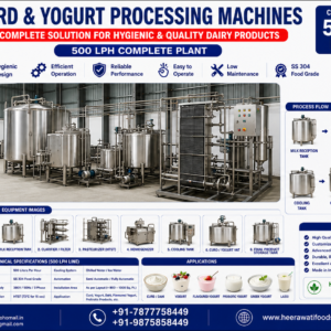 Curd & Yogurt Processing Machines
