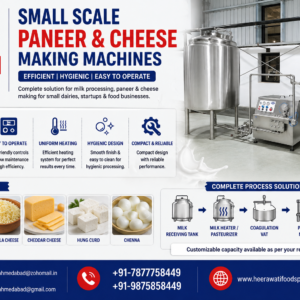 Paneer & Cheese Making Machines