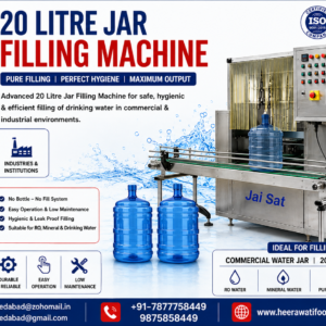 20 Litre Jar Filling Machine Manufacturer Ahmadabad India