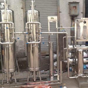 2000LPH RO Water Treatment Machine for Bottling Plant