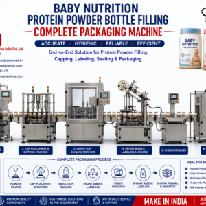 Nutretaion Baby Cereal Production & Packaging Machine in India