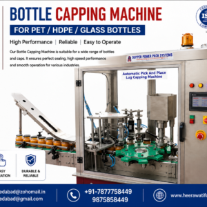 Bottle Capping Machine for PET / HDPE / Glass Bottles