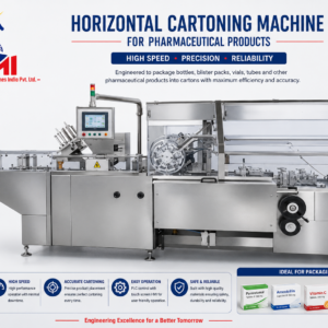 Carton horizontal packaging machine for tubes and sachets manual