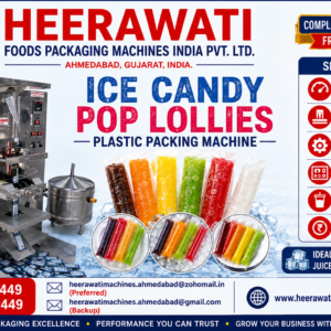Ice Candy Pop Lollies Plastic Packing Machine for sale Near