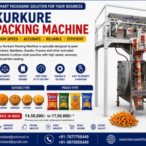 Kurkure Packing Machine Price in India