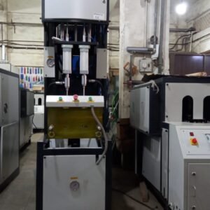 2 Cavity Semi Automatic Stretch Blow Molding Machine