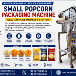 Small Popcorn Packaging Machine for Small Business