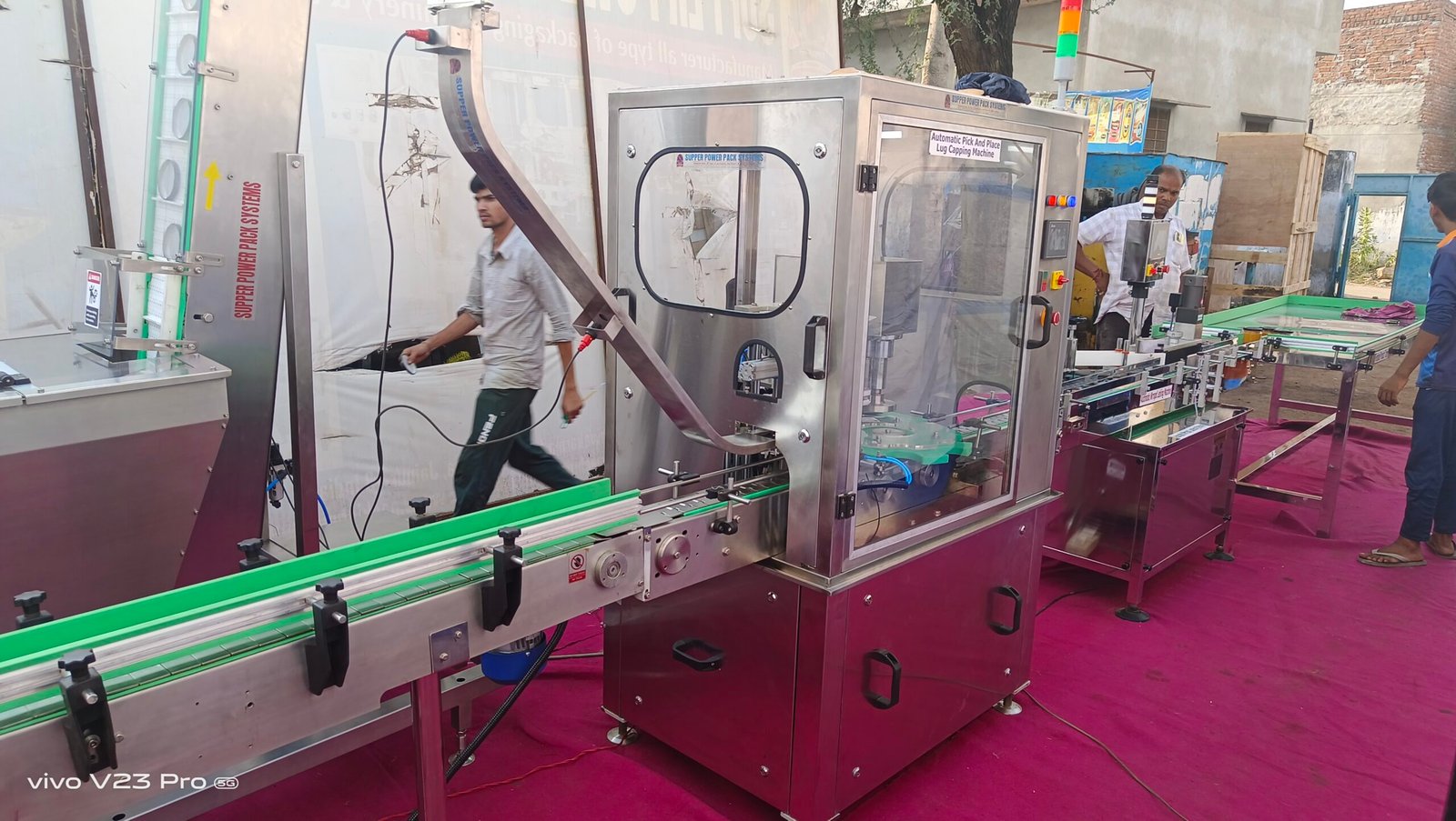 Automatic bottle & jar granules powder filling machine manufacturer In India
