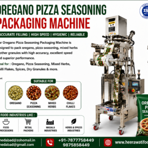 Oregano Pizza Seasoning Packaging Machine in Ahmedabad Gujarat India