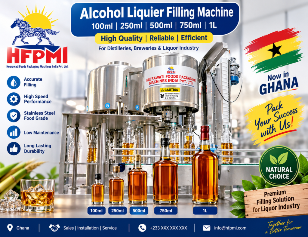 100ml 250ml 500ml 750ml 1L Alcohol Filling Machine Ghana