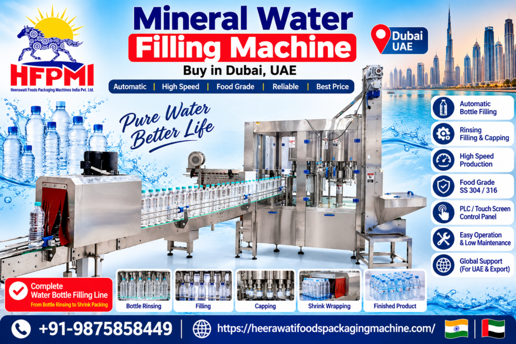 Buy Mineral Water Filling Machine in Dubai